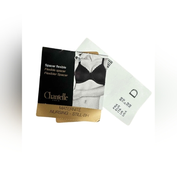 Chantelle NWT Maternity Nursing Bra Nude Size 32D - Picture 5 of 6